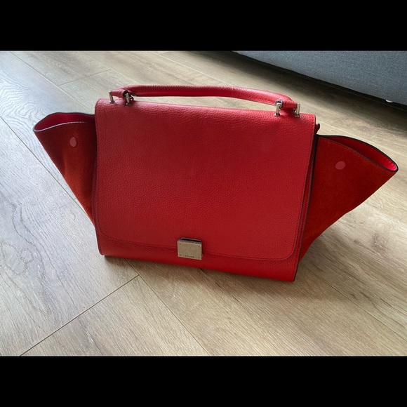 Celine Trapeze in red - Picture 1 of 5